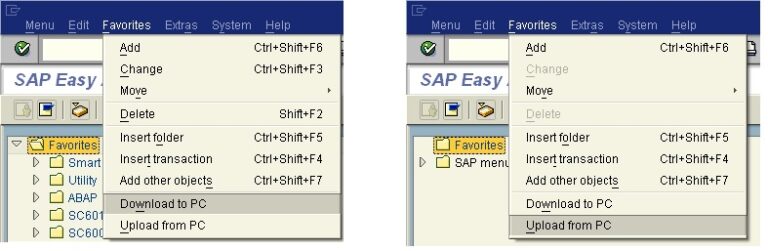 C Mo Exportar E Importar Tus Favoritos En Sap Formacionsap